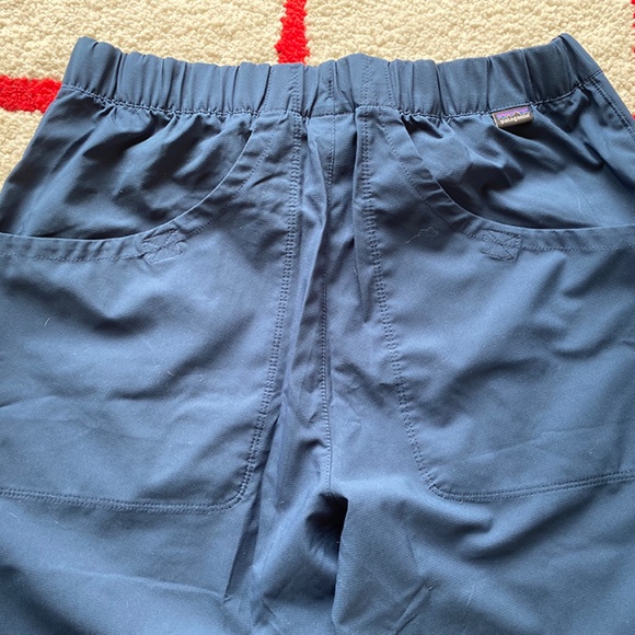 Patagonia High Spy Cropped Pants Stone Blue Medium NWOT - Picture 7 of 10